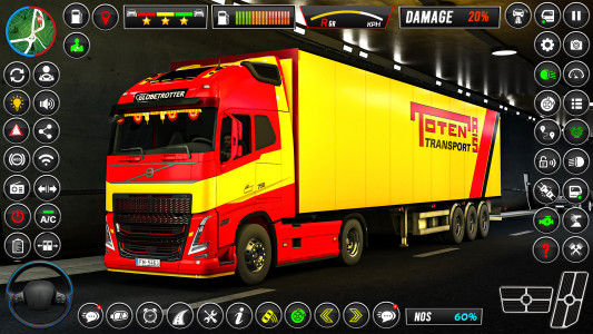 اسکرین شات بازی Euro Truck Sim Real Truck Game 7