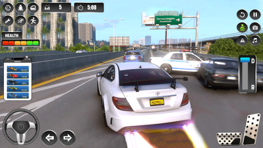 اسکرین شات 4 بازی Real Car Driving Car Sim Game