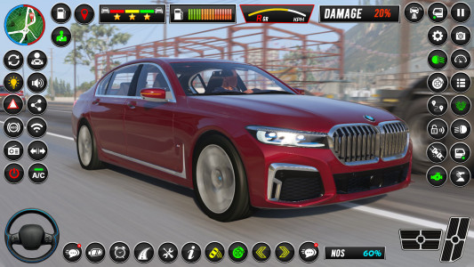 اسکرین شات بازی Miami City Car Driving Game 3D 4