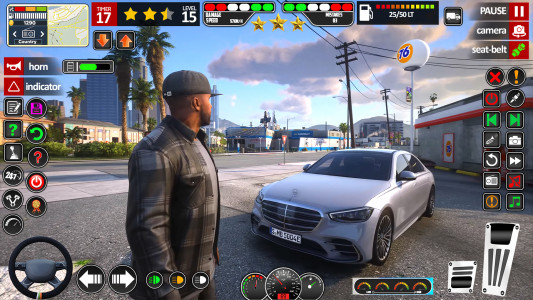 اسکرین شات 3 بازی US Car Driving - Car Games 3D