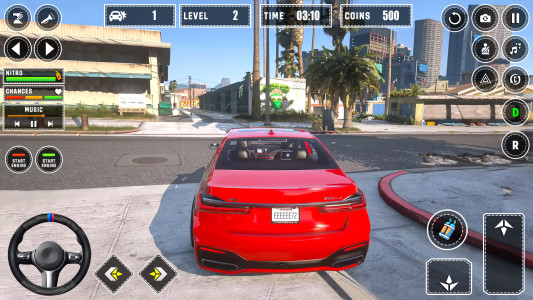 اسکرین شات 2 بازی US Car Driving - Car Games 3D