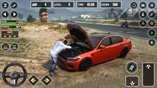 اسکرین شات 7 بازی Real Car Parking Hard Car Game