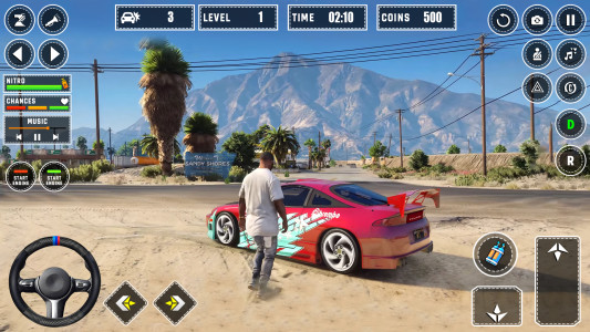 اسکرین شات 6 بازی US Car Driving - Car Games 3D