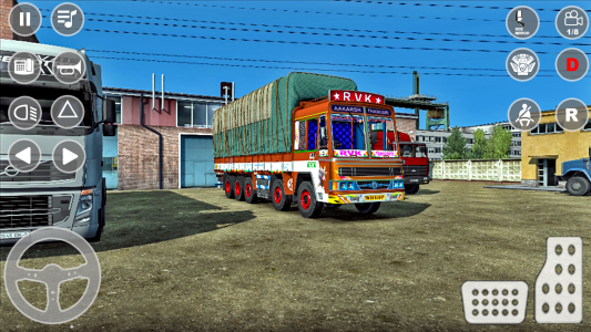اسکرین شات بازی Indian Euro Truck Simulator 3D 1