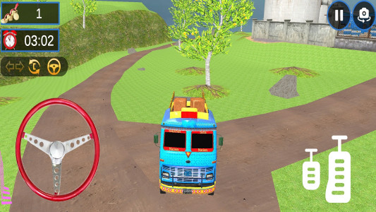اسکرین شات بازی Indian Euro Truck Simulator 3D 6