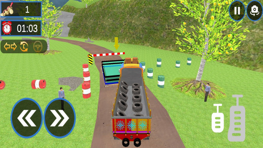 اسکرین شات بازی Indian Euro Truck Simulator 3D 7