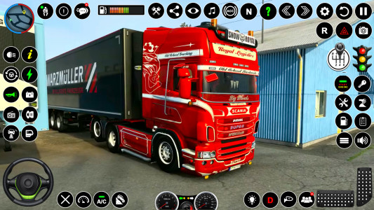 اسکرین شات بازی Real Cargo Truck Simulator 3D 2
