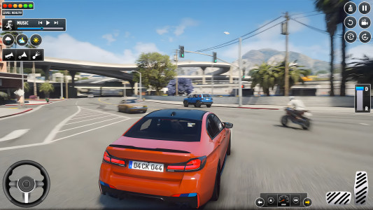 اسکرین شات 1 بازی Crazy Car Parking City Car 3D