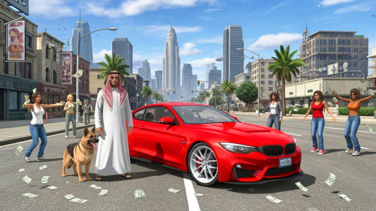 اسکرین شات 1 بازی Crazy Car Parking City Car 3D