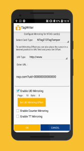 اسکرین شات برنامه NFC TagWriter by NXP 8
