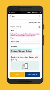اسکرین شات برنامه NFC TagWriter by NXP 7