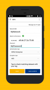 اسکرین شات برنامه NFC TagWriter by NXP 4