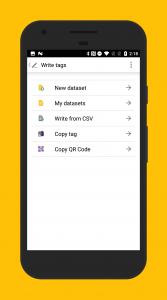 اسکرین شات برنامه NFC TagWriter by NXP 2