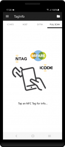 اسکرین شات برنامه NFC TagInfo by NXP 2