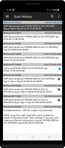 اسکرین شات برنامه NFC TagInfo by NXP 3