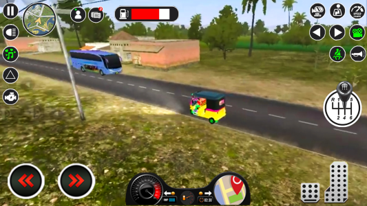 اسکرین شات 4 بازی Modern Tuk Tuk Auto Driver 3D