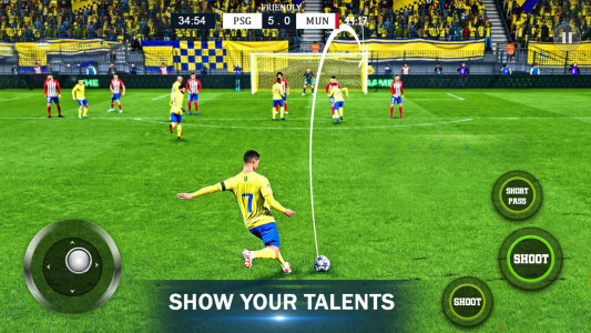 اسکرین شات 2 بازی Football Star Club Soccer Kick