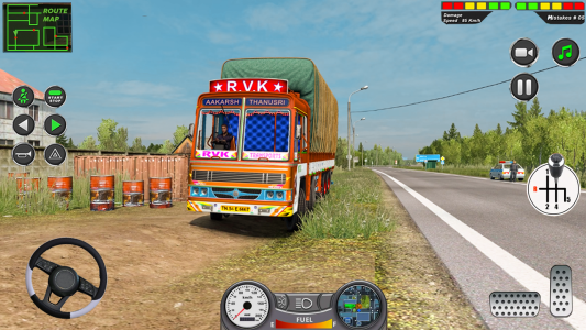 اسکرین شات بازی Indian Heavy Truck Delivery 3D 5