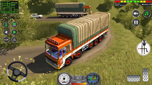 اسکرین شات بازی Indian Heavy Truck Delivery 3D 3