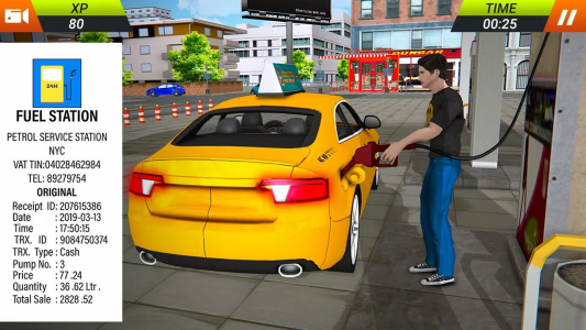 اسکرین شات بازی US City Driving Taxi Car Games 4
