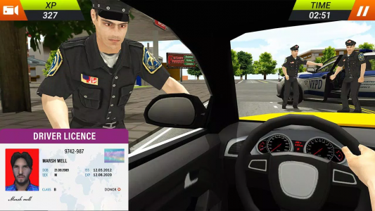 اسکرین شات بازی US City Driving Taxi Car Games 2