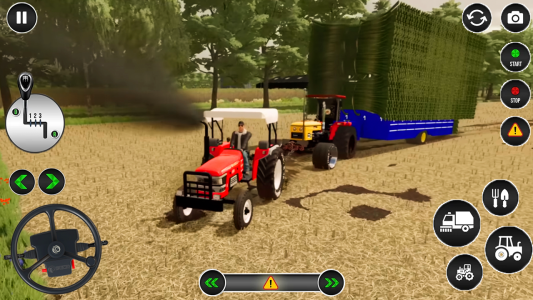 اسکرین شات 3 بازی Real Tractor Modern Farming 3D