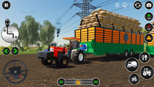 اسکرین شات بازی Real Tractor Heavy Cargo Drive 1
