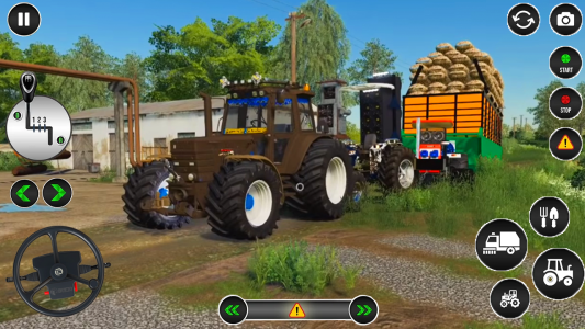 اسکرین شات 5 بازی Real Tractor Heavy Cargo Drive