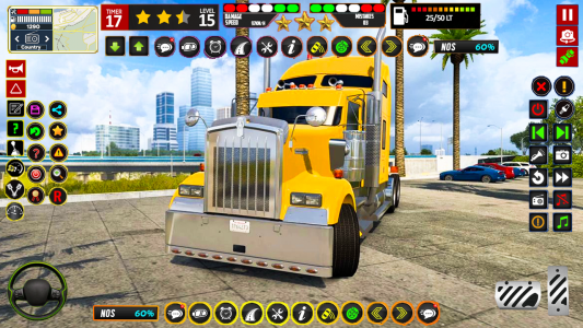 اسکرین شات برنامه US Modern Heavy Grand Truck 3D 4