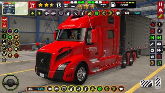 اسکرین شات برنامه US Modern Heavy Grand Truck 3D 1