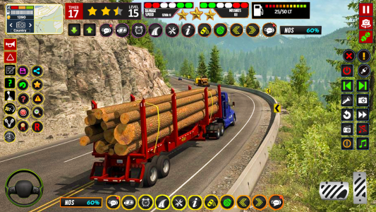 اسکرین شات برنامه US Modern Heavy Grand Truck 3D 3