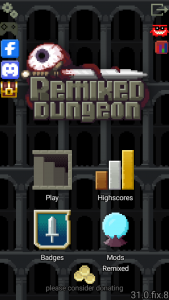 اسکرین شات 1 بازی Remixed Dungeon: Pixel Rogue