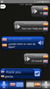 اسکرین شات برنامه Conversation Translator 1
