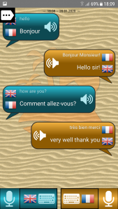 اسکرین شات برنامه Conversation Translator 4