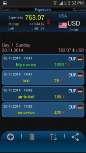 اسکرین شات برنامه Currency Converter DX 7