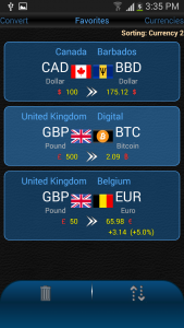 اسکرین شات برنامه Currency Converter DX 4