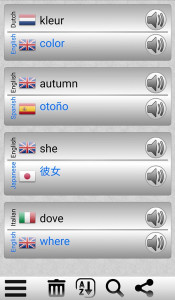 اسکرین شات برنامه Easy Language Translator 7