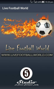 اسکرین شات برنامه Live Football World 1