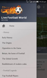 اسکرین شات برنامه Live Football World 4