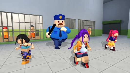 اسکرین شات 1 بازی Obby Escape: Prison Breakout