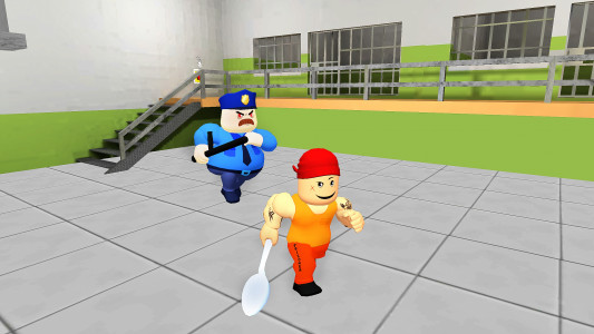 اسکرین شات 3 بازی Obby Escape: Prison Breakout