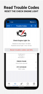 اسکرین شات 3 برنامه OBD Auto Doctor: OBD2 Scanner