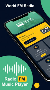 اسکرین شات برنامه World FM Radio FM Music Player 2