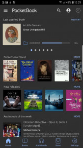 اسکرین شات برنامه PocketBook reader - any books 2