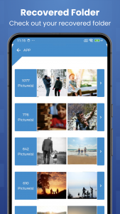 اسکرین شات برنامه Deleted Photo & Video Recovery 3