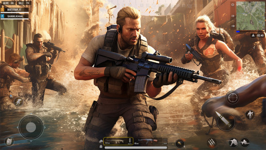 اسکرین شات 4 بازی BattleStrike Commando Gun Game