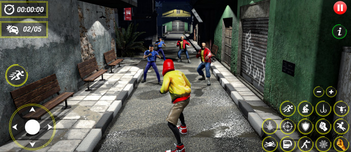 اسکرین شات 4 بازی Spider Hero Fighting Man Games