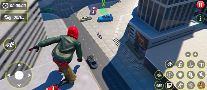 اسکرین شات 5 بازی Spider Hero Fighting Man Games
