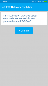 اسکرین شات برنامه 4G LTE Switch 1