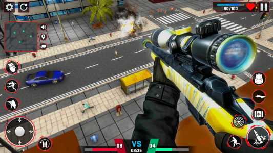 اسکرین شات 3 بازی FPS Sniper Shooter Battle Game